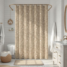 Elegantes Braun-Taupe-Blumenmuster