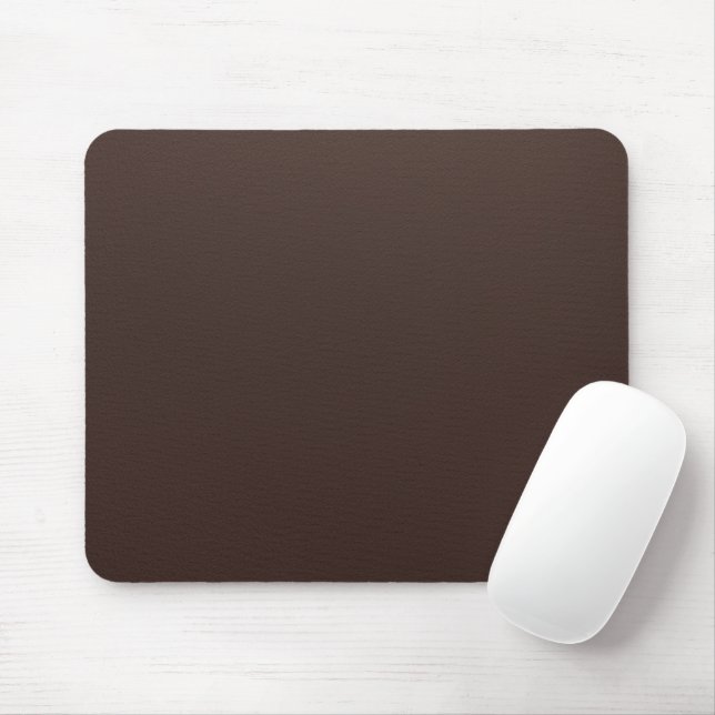 Elegantes braunes Leder-Textur-Design-Büro Mousepad (Mit Mouse)