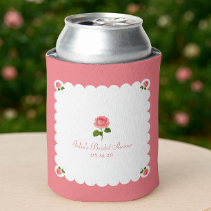Elegantes Brautparty Classic Dusty Rose Girly Dosenkühler