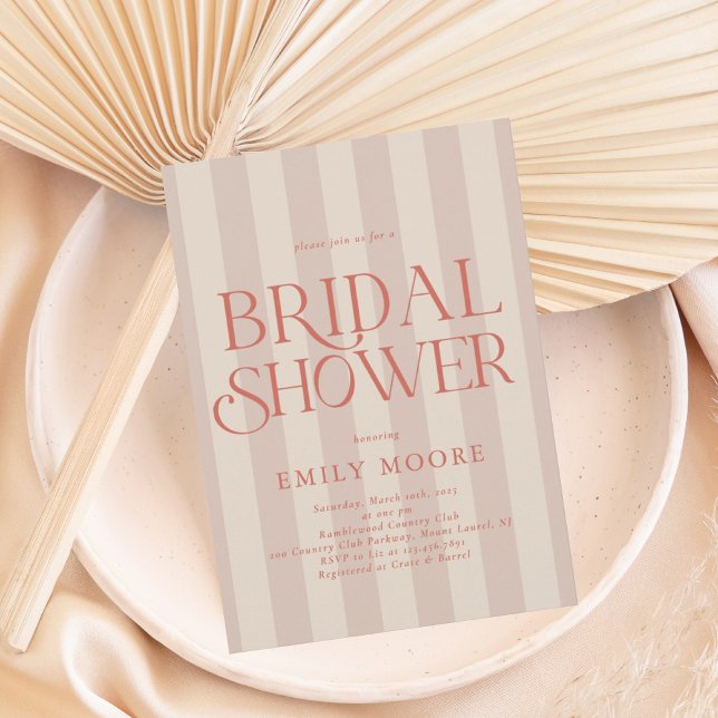 Elegantes Brautparty Einladung (Von Creator hochgeladen)