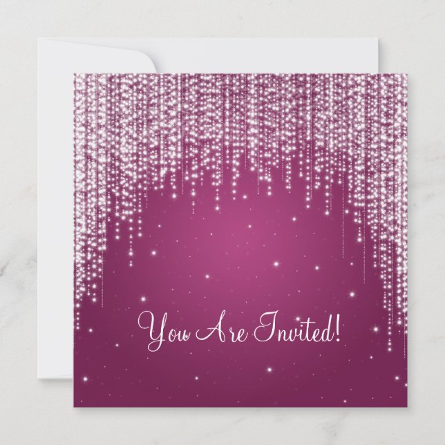 Elegantes Brautparty Einladung (Vorderseite)