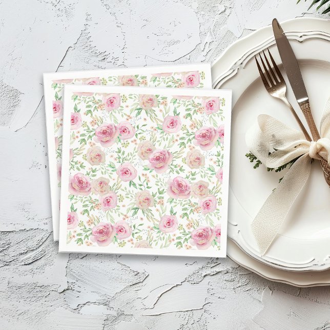 Elegantes Brautparty für Rose Serviette (Von Creator hochgeladen)