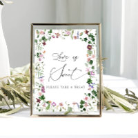Elegantes Brautparty Liebe ist Sweet Poster