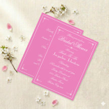 Elegantes Brautparty mit schlichtem rosa Chic