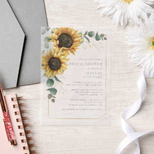 Elegantes Brautparty mit Sonnenblumen