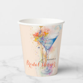 elegantes Brautparty Pappbecher