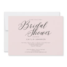 Elegantes Brautparty Schwarz Rosa
