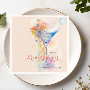 elegantes Brautparty Serviette