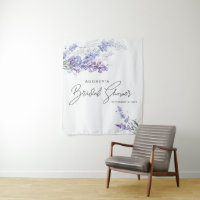 Elegantes Brautparty Watercolor Lavendel