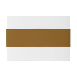 Elegantes Brown Monogram Wedding Bly Band