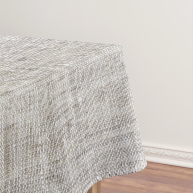 Elegantes Burlap-Muster Tischdecke (Beispiel)