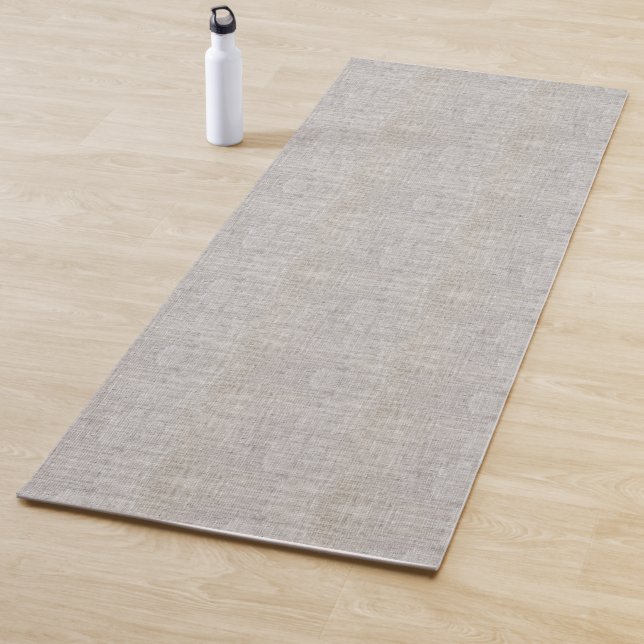 Elegantes Burlap-Muster Yogamatte (Beispiel)