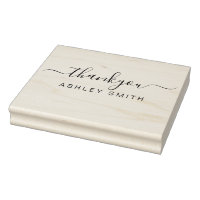 Elegantes Business Danke Rubber Briefmarke
