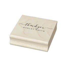 Elegantes Business Danke Rubber Briefmarke Gummistempel