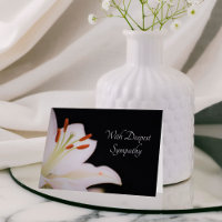 Elegantes Calla Lily Beileid