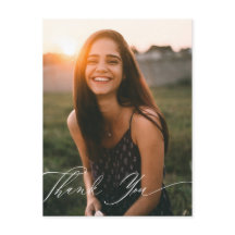 Elegantes Calligrafy Foto Vielen Dank