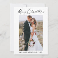 Elegantes Calligrafy Script Wedding Foto