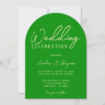 Elegantes Celery and Forest Green Foto Hochzeit
