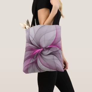 Elegantes Chaos moderne abstrakte rosa Fraktalkuns