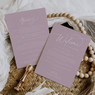 Elegantes Charm Pink-Hochzeitsplanung