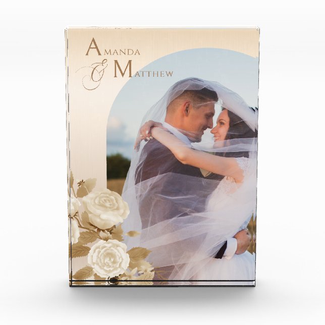 Elegantes Chic Beige Foto (Vorderseite)