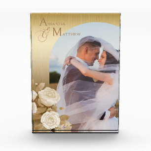 Elegantes Chic Gold Foto