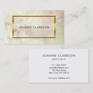 Elegantes Chic-Muster professionelle Visitenkarte