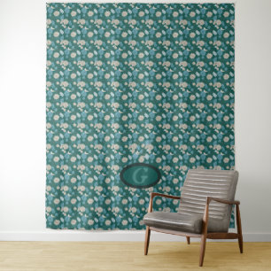 Elegantes Chic Wildflower Wandteppich