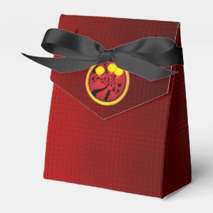 Elegantes chinesisches Neujahr Rat Gold Lanterns Geschenkschachtel