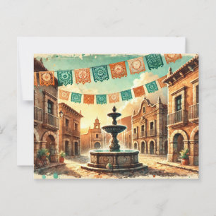 elegantes Cinco de Mayo Postkarte