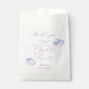 Elegantes Cloud Nine-Brautparty Geschenktütchen