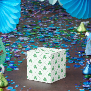 Elegantes Clover Pattern Classic 2x2x2 Geschenkschachtel