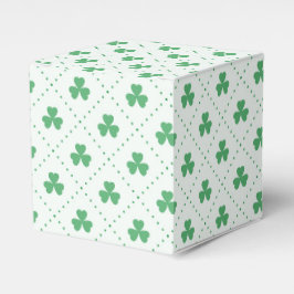 Elegantes Clover Pattern Classic 2x2x2 Geschenkschachtel