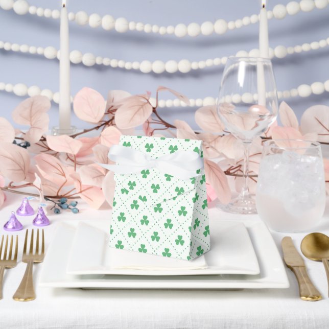 Elegantes Clover Pattern Zelt 4x2x5 Geschenkschachtel (Hochzeit)