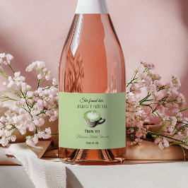 Elegantes Coffee Theme Perfect Matcha Brautparty