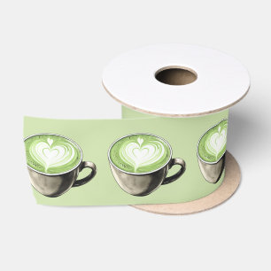 Elegantes Coffee Theme Perfect Matcha Brautparty Satinband