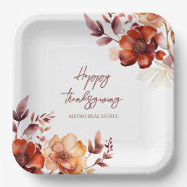 Elegantes Company Erntedank Party Pappteller