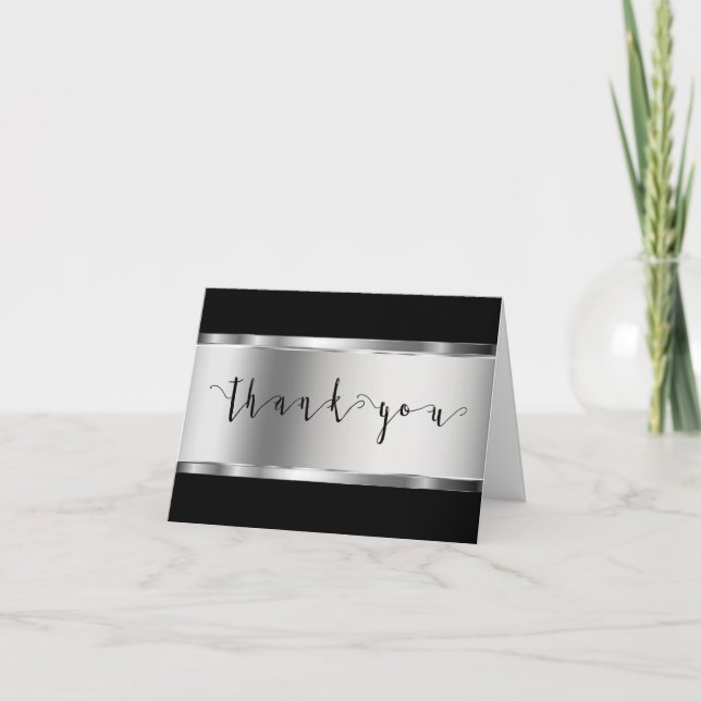 Elegantes Corporate Business Danke (Vorderseite)