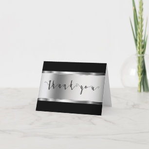 Elegantes Corporate Business Vielen Dank Dankeskarte