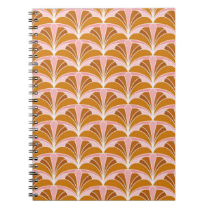 Elegantes Damask Vintages Nahtloses Muster. De Notizblock