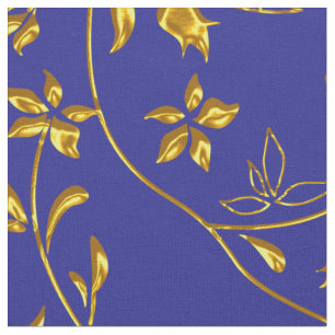 Elegantes Damast-Gewebe-Marine-Blau Stoff
