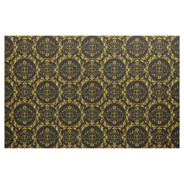 Elegantes Damast-Gewebe Stoff (Fat Quarter (45,7 x 55,9 cm))