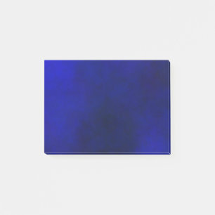 Elegantes Deep Blue Gradient Plasma Post-it Klebezettel