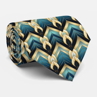 Elegantes Deko-Muster gekachelt Krawatte