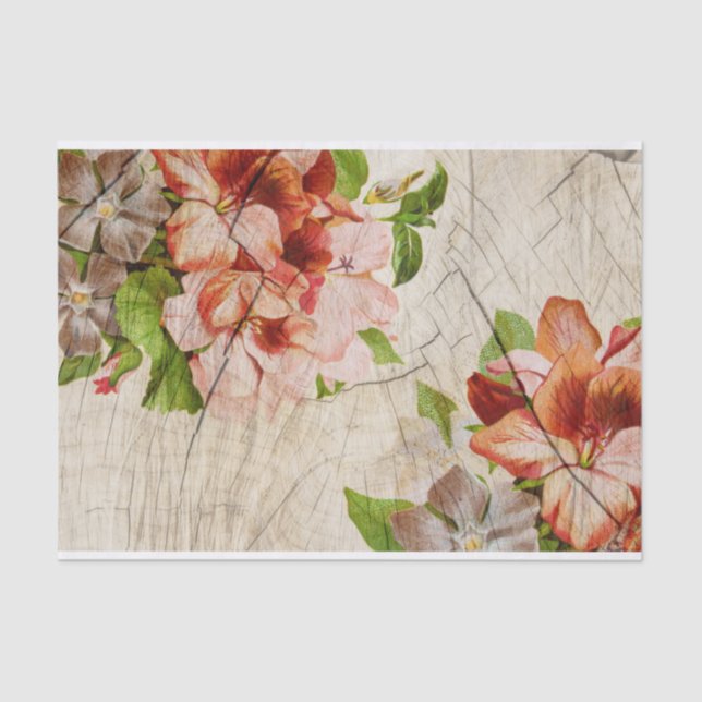 Elegantes Dekoupage Tissue Paper Seidenpapier (Vorderseite)