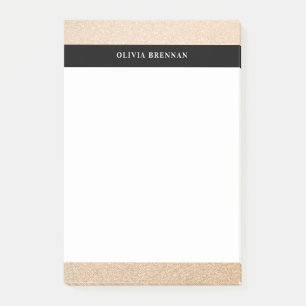 Elegantes Design an der goldenen Grenze Post-it Klebezettel