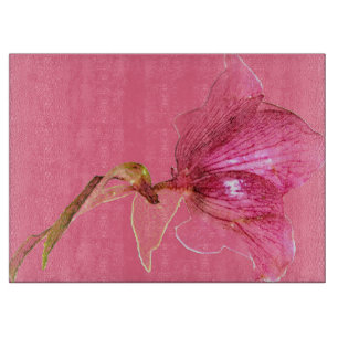 Elegantes Design der Blume Schneidebrett