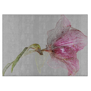 Elegantes Design der Blume Schneidebrett