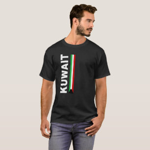 elegantes Design der kuwait-Flagge T-Shirt