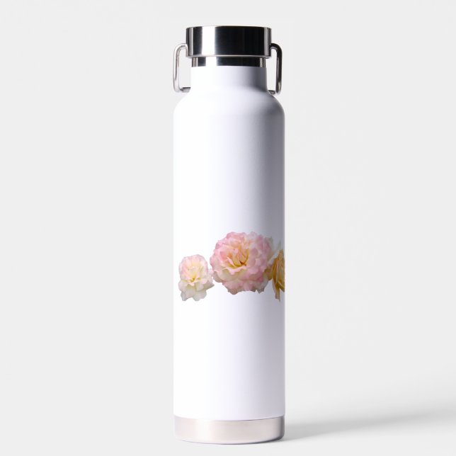 Elegantes Design der Rose Trinkflasche (Vorne)